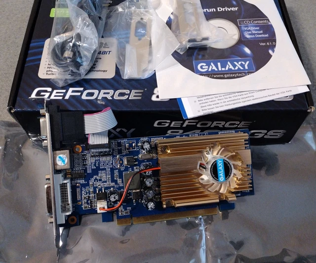 Galaxy Geforce Gf 8400gs 512mb Ddr2 Driver GALAXY NVIDIA GEFORCE