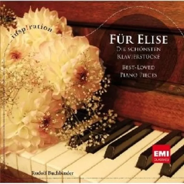 Rudolf Buchbinder - Für Elise  Cd 14 Tracks Popular Classic New