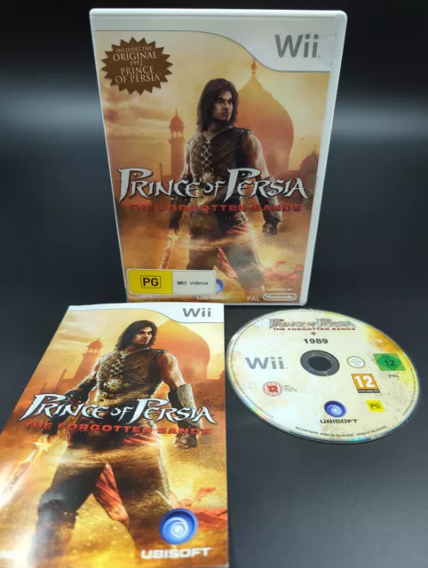 Prince Of Persia The Forgotten Sands (Nintendo Wii) FAST FREE POST