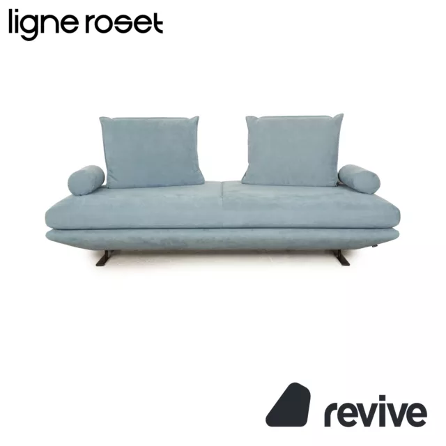 Ligne roset Prado Tela Dos Plazas Azul Claro Azul Daybed