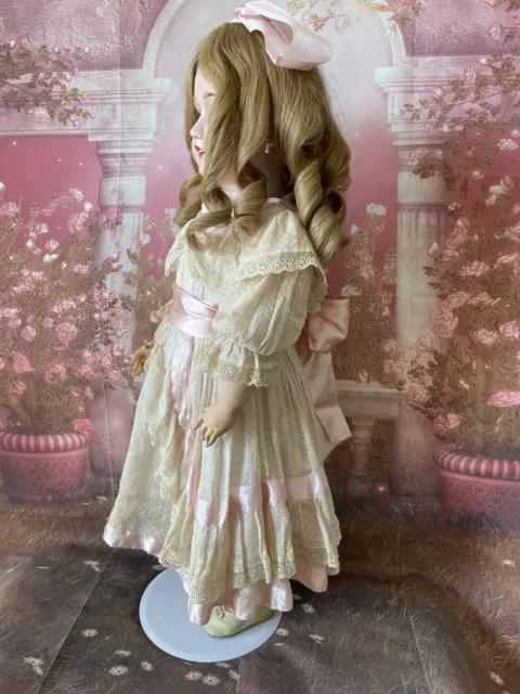 SALE!!! Romantic 32” SFBJ 13 Sleeping Eyes Antique Doll Poupee Ancienne 3