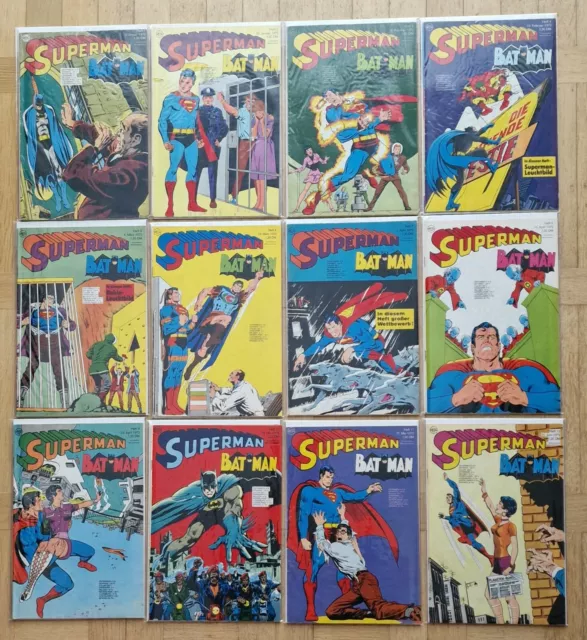 Superman und Batman, Ehapa, Jahrgang 1972 (Heft 1-26)