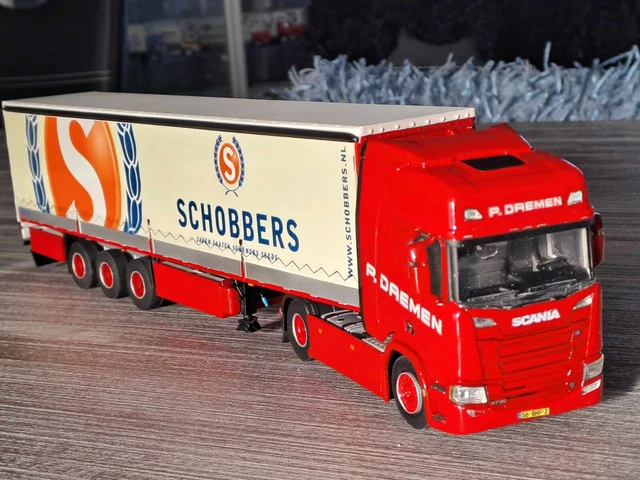 WSI01-3424 - CAMION avec remorque frigorifique S. BOUZIGON - SCANIA R13 Topli... EUR 170,09