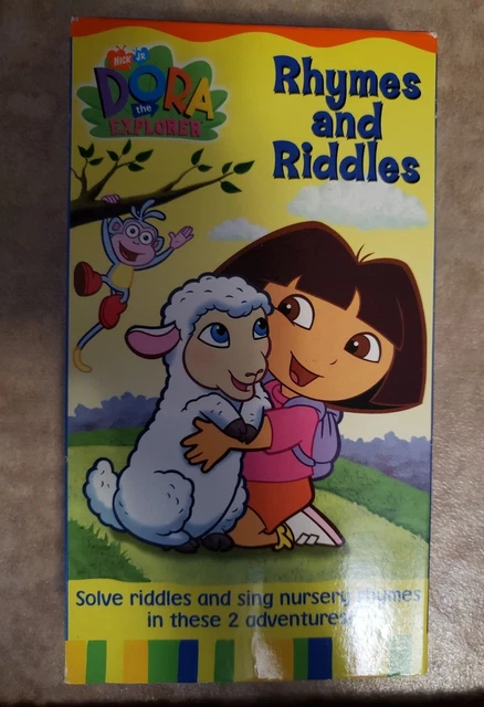 Dora Rymes And Riddle DORA THE EXPLORER - Rhymes and Riddles (VHS, 2003) £3.66 - PicClick UK