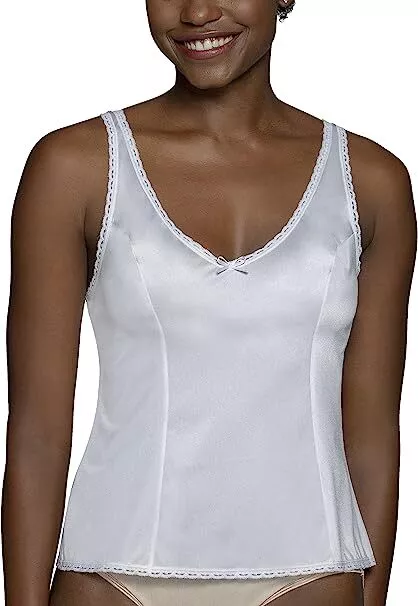 VANITY FAIR CAMI Tops for Layering WHITE Camisole 17760 Size - 34