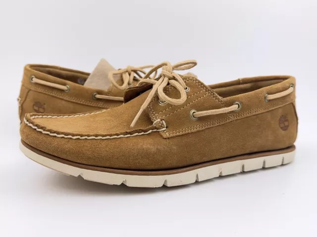 TIMBERLAND SUEDE BOAT SHOES, Mens Shoes UK Size 7.5