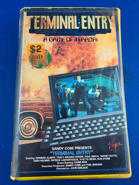 TERMINAL ENTRY (1987) VHS Virgin Home Video 80s Action $30.00 - PicClick AU