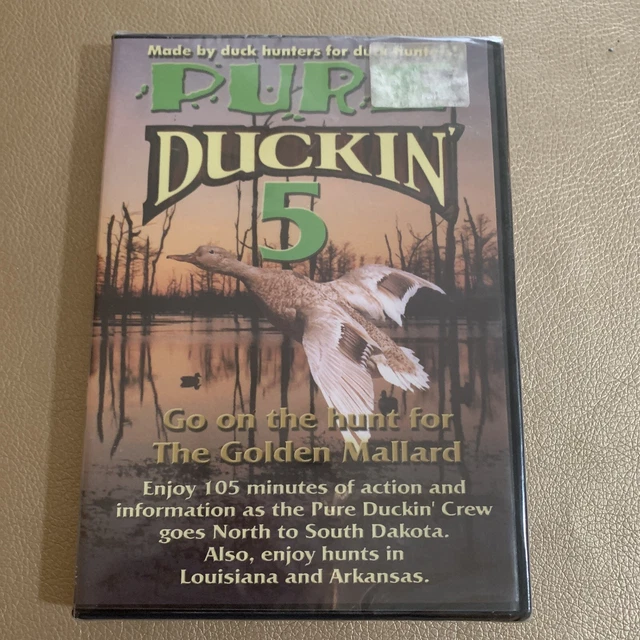 Pure Duckin 5 DVD RARE  by Mojo Decoys by Huntwise & Carry Lite Mallards