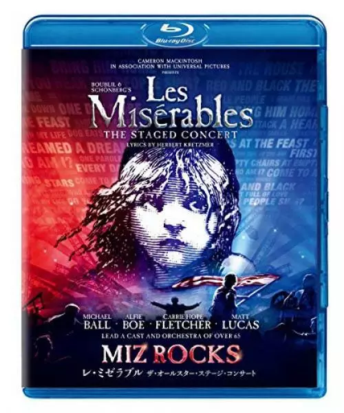 Les Miserables The All-Star Stage Concert [Blu-ray]