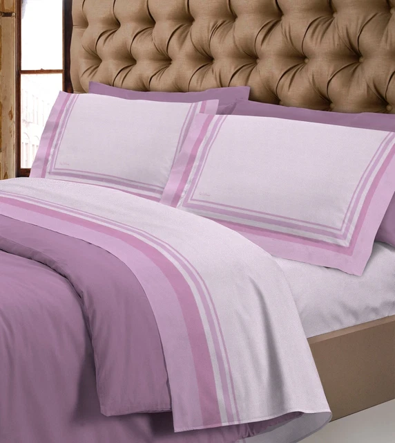 Completo Lenzuola Flanella Avril Antipilling Made In Italy - Maresca