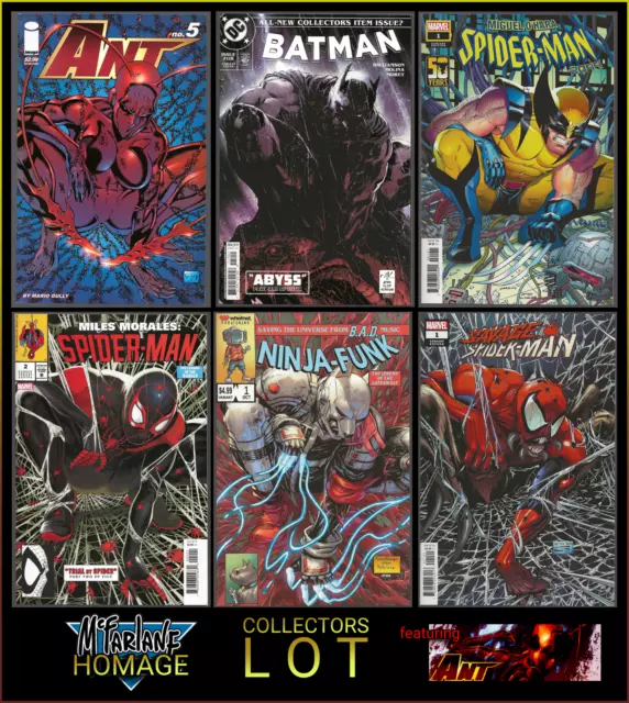 Spider-Man Mcfarlane Homage Lot Ant #5 Batman #118 Savage Spider-Man #1 +3 More!