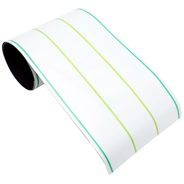 10 Bandes Magnétiques Effaçables 43x7,5cm - Lignées Pour Apprentissage Écriture Et Mathématiques