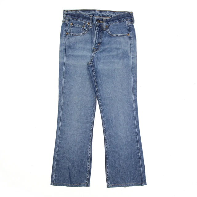 LEVI'S 577 Jeans Denim Blu Denim Regolare Bootcut Pietra Lavaggio W27 L26