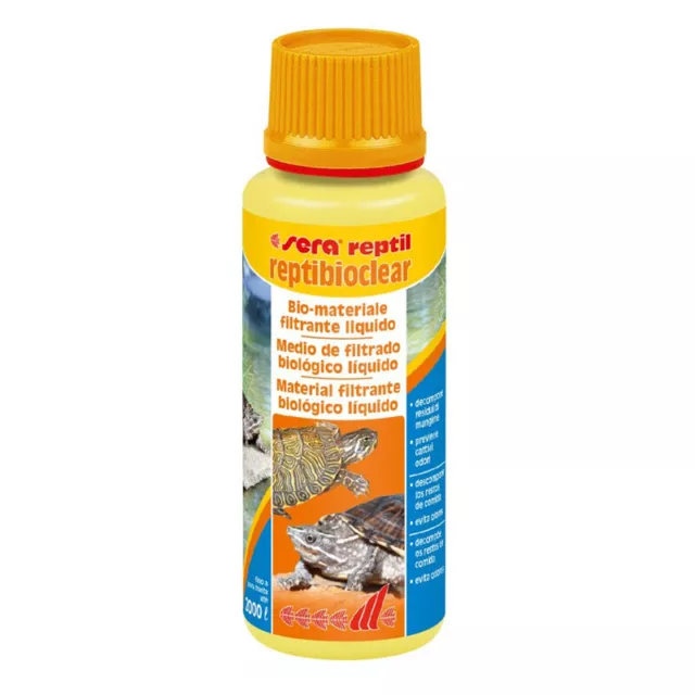 Sera Reptibioclear 100ml - Per 2000l