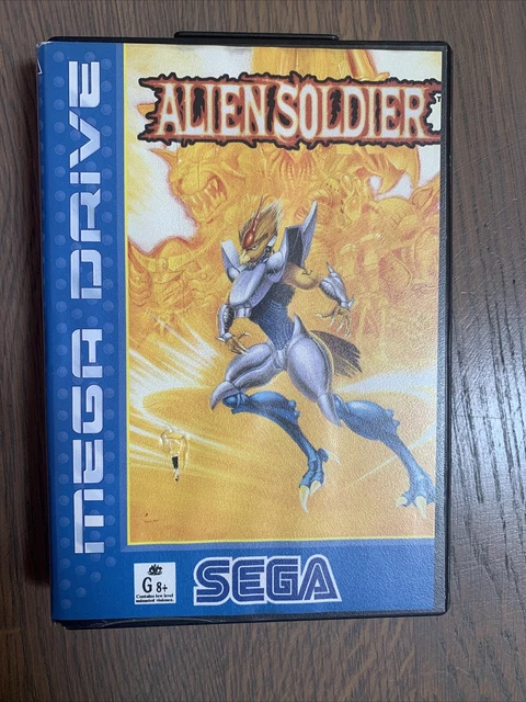 Alien Soldier - Sega Mega Drive - PAL - Australian Version - Original