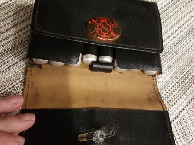 Antique Doctor's Medical Apothecary Tincture Remedy Kit Travel Case