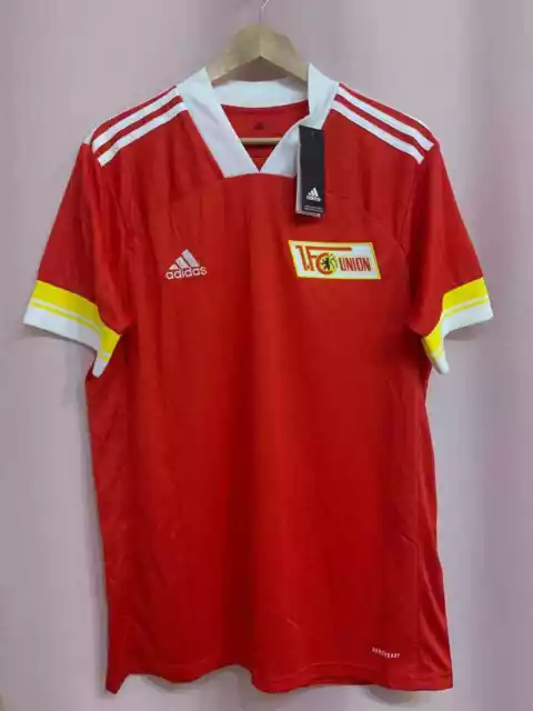 1. Fc Union Berlin 2020/2021 Home Football Shirt Jersey Size L [Fr2719] Adidas