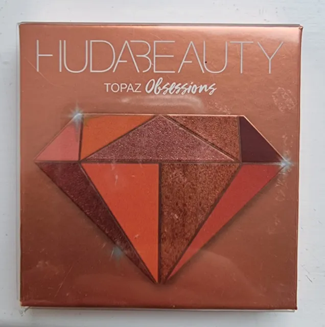 Huda Beauty Textured Eye Shadows Palette Makeup, Rose Gold Edition