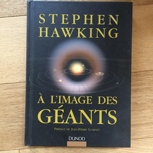 Livre A L'IMAGE DES GEANTS de Stephen Hawking édition 2005 Dunod Sciences