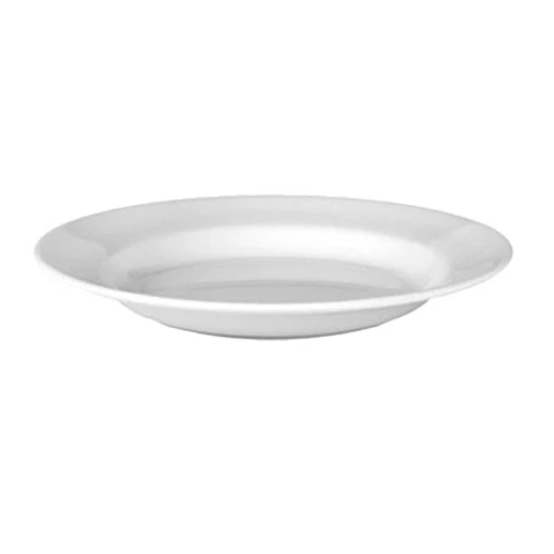Thunder Group 1106TW 3 oz Imperial White Melamine Soup Plate - 1 Doz