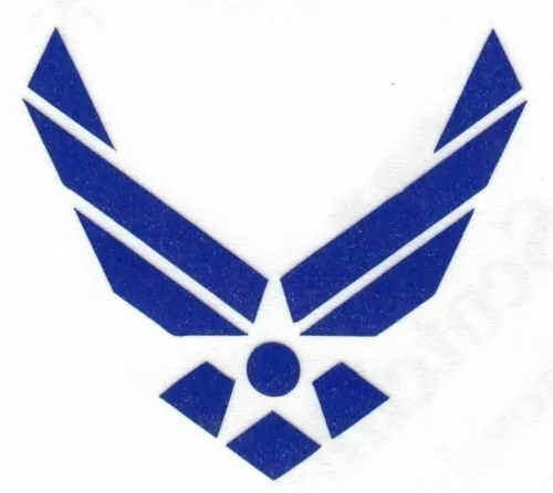 Highly Reflective Blue Decal Air Force USAF Fire Helmet Sticker