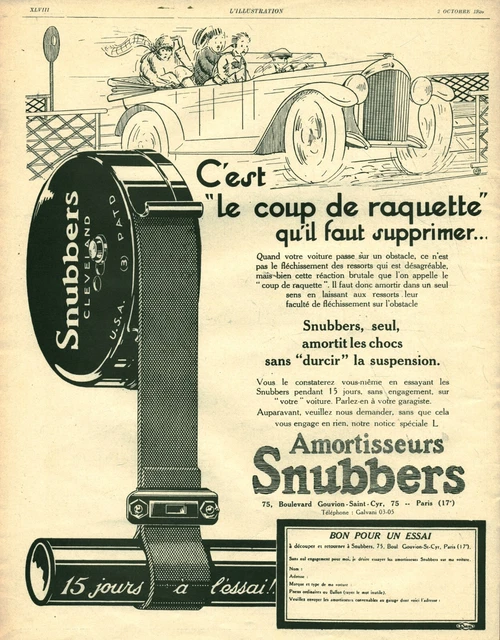 Publicité Ancienne Unic – Original 1925, Magazine, 28x38 Cm, Noir Et Blanc