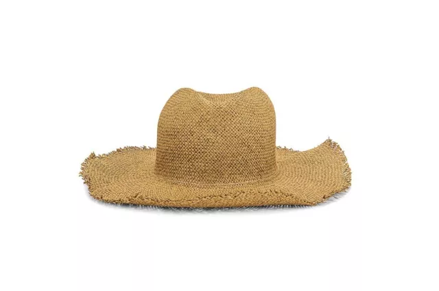 Hatattack NWT CBVA147 Beach Rancher Hat Women's One Size Toast 100% Paper