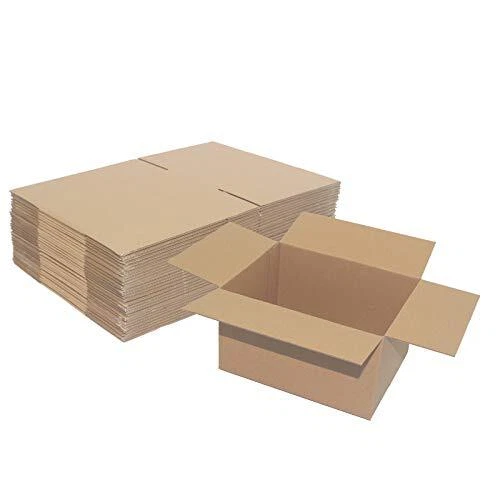 30 Pack 8x6x4 inch Corrugated Boxes Mailer- Corrugated Cardboard Mailer Shipp...
