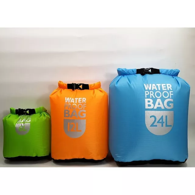 Hiking Waterproof Dry Bag Rafting Storage Swimming Tear-proof W/ Buckle