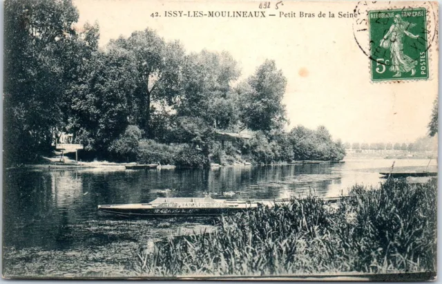 92 ISSY LES MOULINEAUX - petit bras de la seine.