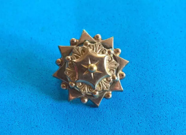 Broche étoilée Vintage – Plaqué Or – Femme – Occasion