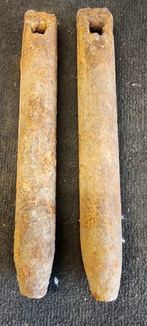 Two Vintage Window Weights 4.5 Pounds Each