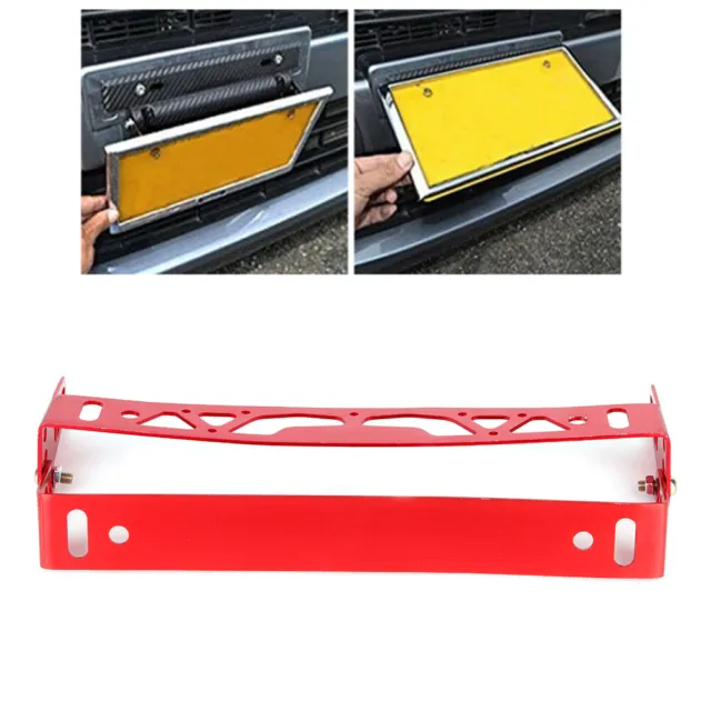 Car Auto Adjustable License Plate Frame Holder Replacement