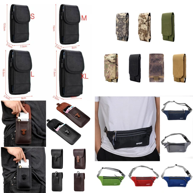 Extérieur Armée Tactique Sac Téléphone Portable Passant Ceinture Étui Coque Hang