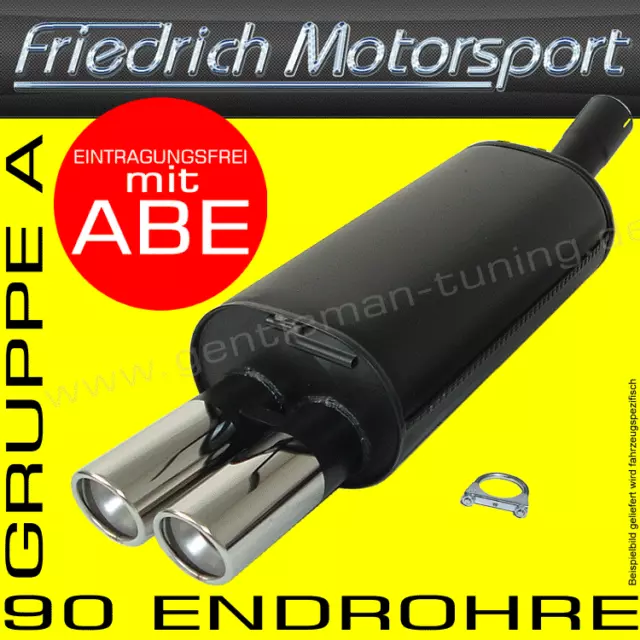 Endschalldämpfer Für Opel Meriva B 1.3L Cdti 1.4L 16V 1.4L T 1.7L Cdti