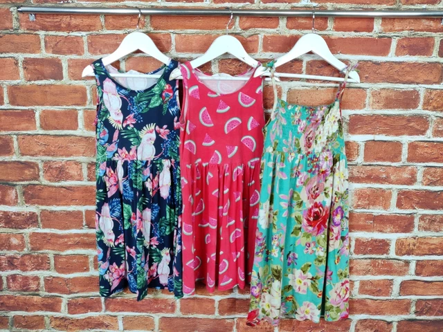 Girls Bundle Age 9-10 Years Next H&M Dress Set Jersey Casual Summer Kids 140Cm