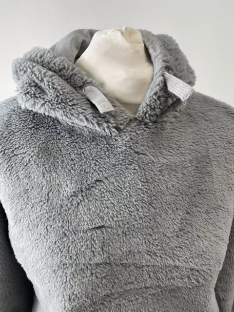 Nuevo look 915 generación gris lana recortada sudadera con capucha niñas 9 (DM06) 3
