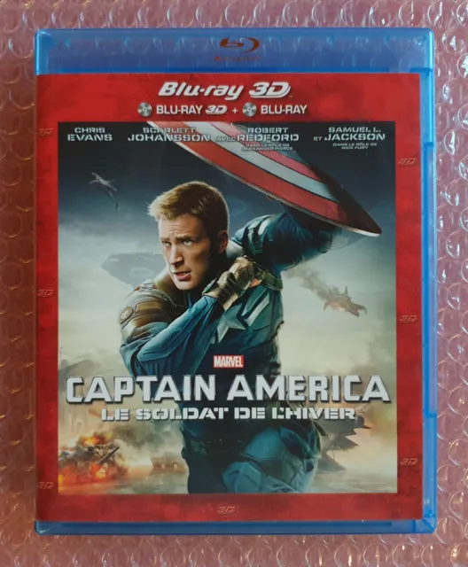 Captain America: Le soldat de l'hiver Blu-ray 3D + 2D - VF