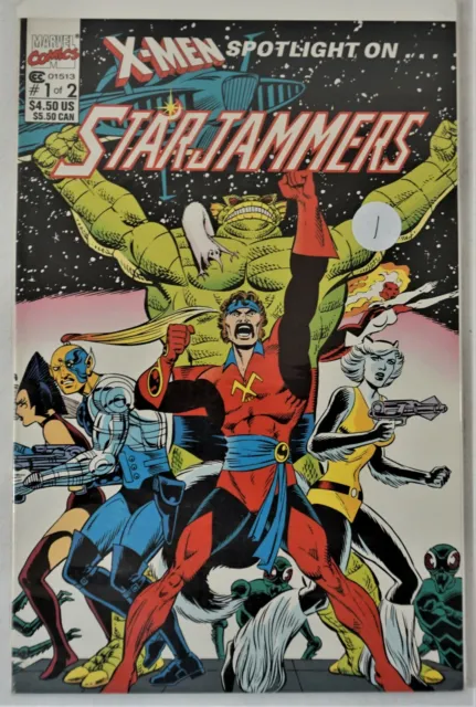Marvel Comics X-MEN SPOTLIGHT ON STARJAMMERS Comic Book #1 1990 NM