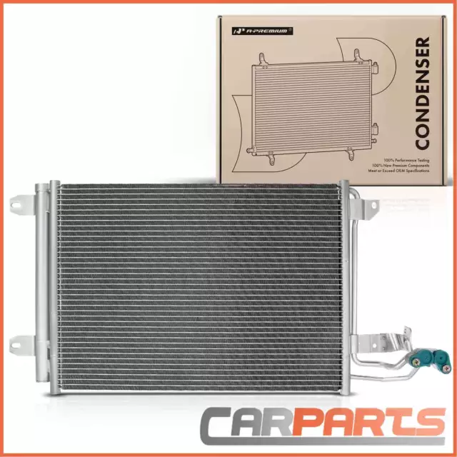 Kondensator Klimaanlage für VW Golf 5 6 1K Caddy 2C Audi A3 8P TT Seat Skoda