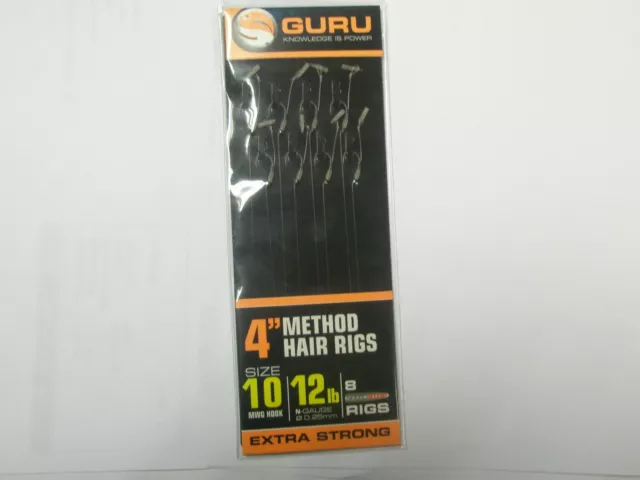 Guru 2 X 8pk Mwg Vitesse Stop Montage 10.2cm sans Ardillon - Tout Variétés Pêche