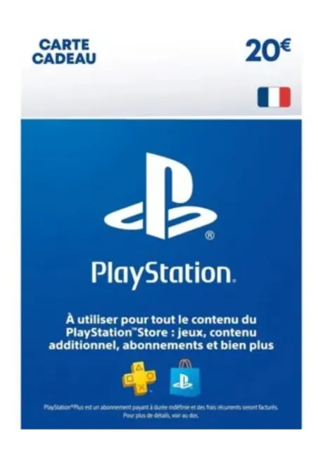 Carte Playstation network 20€ (France)