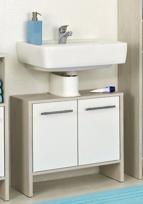 Feridras Feridras Mobile Bagno Sottolavabo 34x55x67 con Rotelle Cromo 