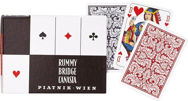 Piatnik Carte Da Gioco Cezanne - Mazzo Da 54 Pezzi, Colori Multicolore