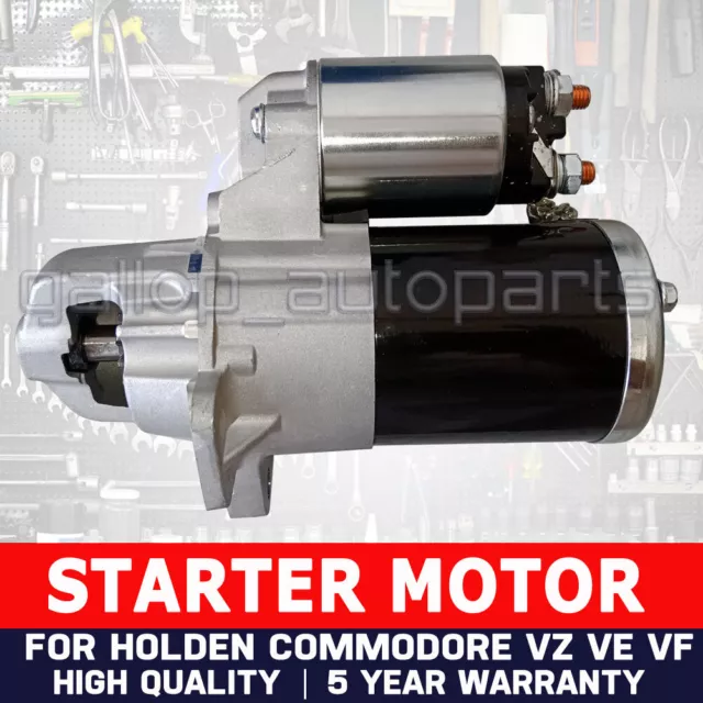 Brand New Starter Motor for Holden Commodore Ute VZ VE VF 3.6L Petrol V6 2004-17