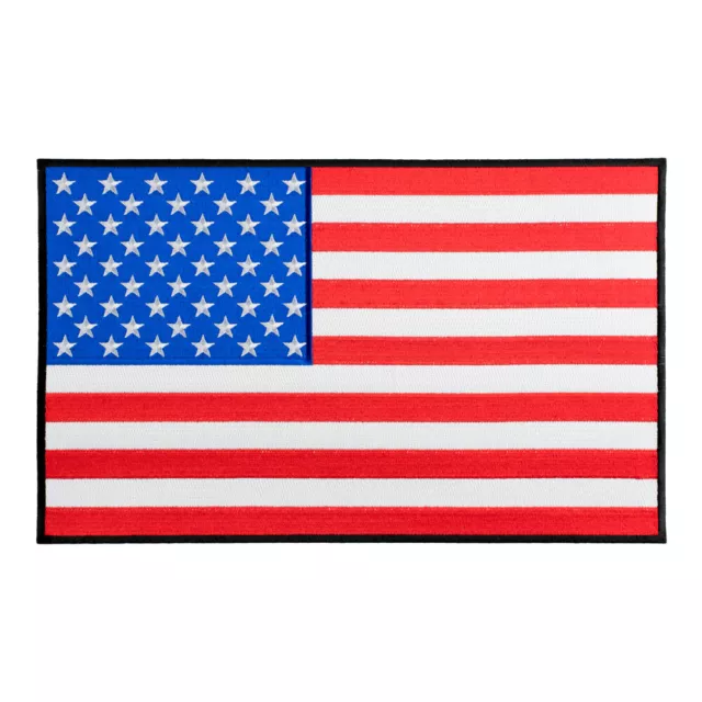 U.S.A. Flag Hanging Shield Patch, American Flag Patches