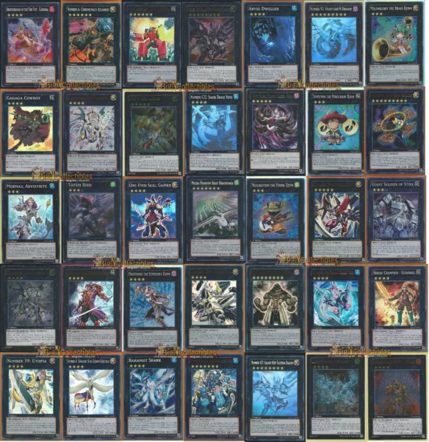 Yugioh XYZ Monster Exceed Number Pack