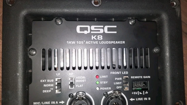 Amplificateur QSC GX3 sortie 8 ohm 350 W sortie 4 ohm 500 W