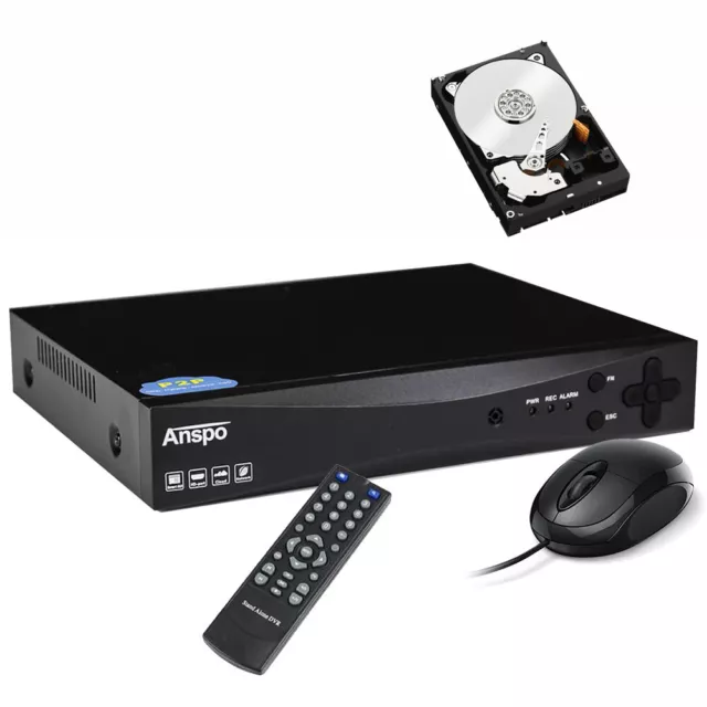 Cctv dvr sales 8 channel 2tb