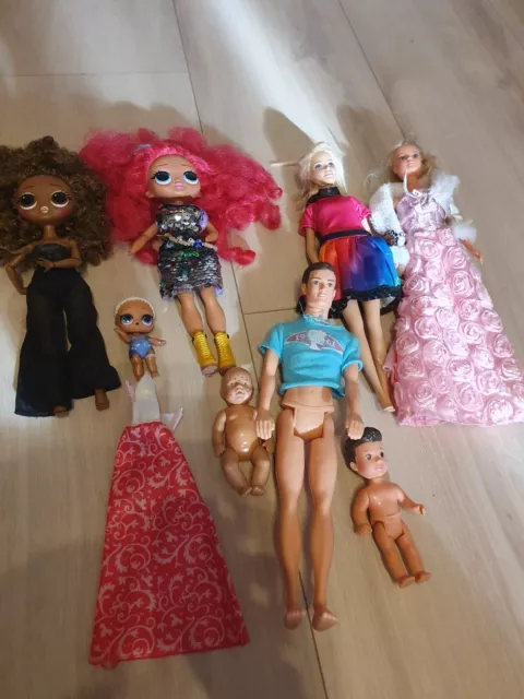 Mattel Barbie 2009 Lol Surpise Puppen 2019 Set Baby Born